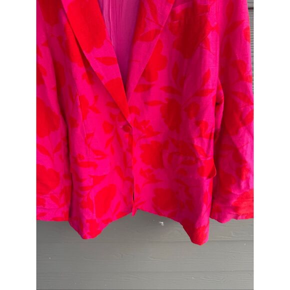 Kate Spade x Target Rose linen blend blazer - Picture 4 of 6